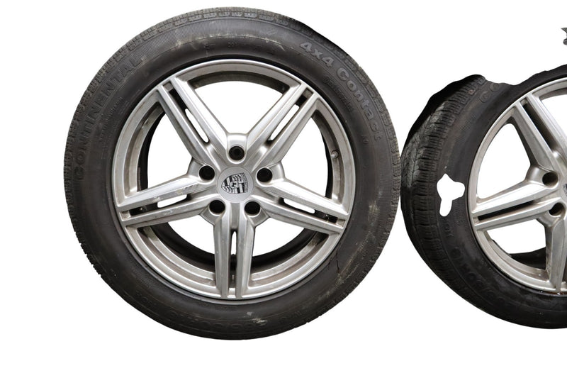 Load image into Gallery viewer, 12-18 Porsche Cayenne 958 8.5 x 19 19" Wheel Rim Tire Chrome Set 19" Oem
