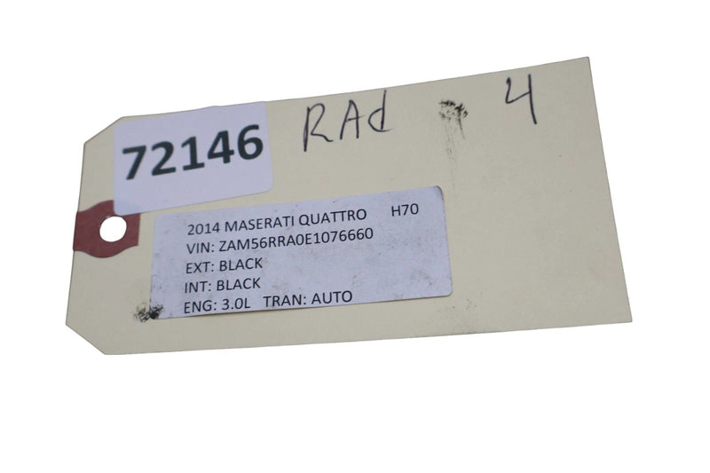 Load image into Gallery viewer, 14-22 Maserati Quattroporte M156 Ghibli M157 AC Air  Condenser Cooler Black Oem
