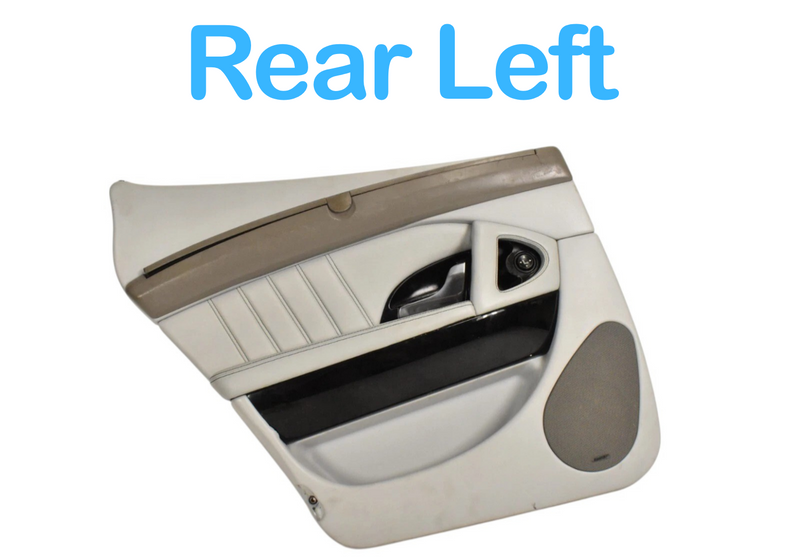 Load image into Gallery viewer, 03-13 Maserati Quattroporte M139 Rear Left Driver Side Interior Door Panel Oem
