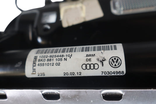 09-18 Audi A6 Quattro Front Left Driver Side Lower Seat Track Frame W/ Motor Oem