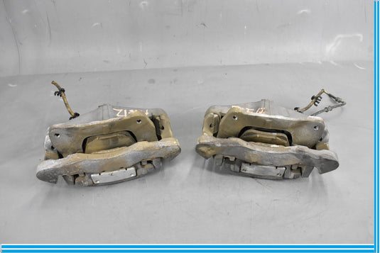 10-15 Jaguar XJ Front Left & Right Side Brake Caliper Set Oem