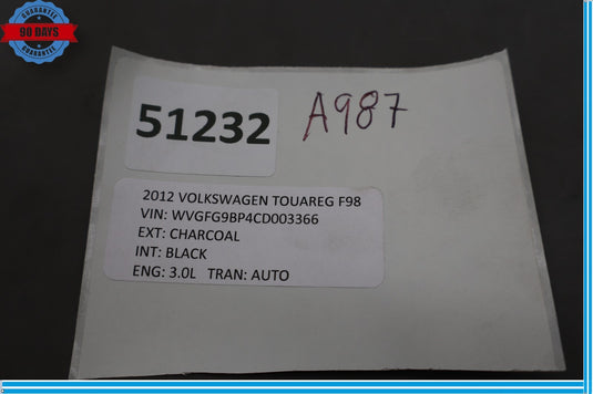 11-13 Volkswagen VW Touareg Front Left Driver Side Door Control Module Unit Oem