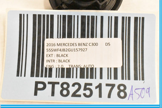 08-20 Mercedes C300 W204 W205 Emergency Trunk Release Open Switch Button Oem