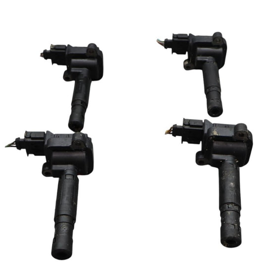 12-14 Mercedes W204 C250 Engine Ignition Coil Spark Plug Set of 4 0001594842 Oem