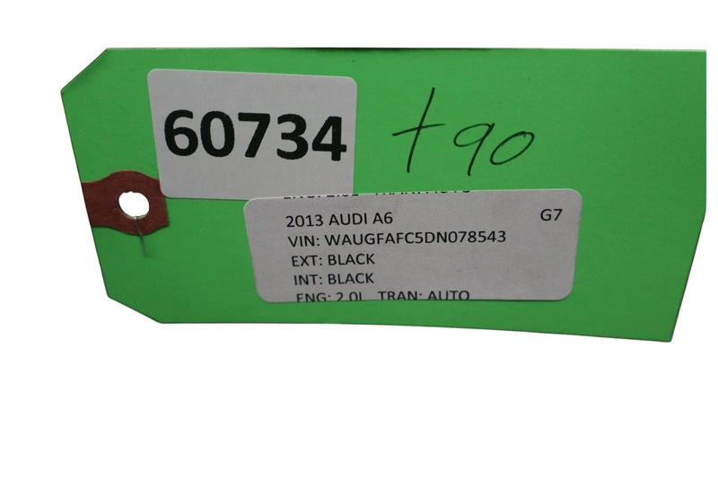 Load image into Gallery viewer, 12-18 Audi A6 Rear Left Driver Side Seat Bolster Cushion Black 4G0885703 Oem
