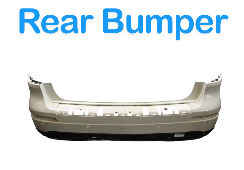 Load image into Gallery viewer, 13-19 Mercedes X166 GL450 GL550 Rear Bumper Cover Assembly w/ Park Assist OEM
