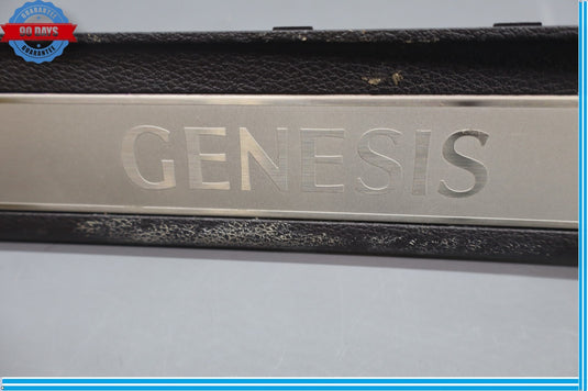 15-16 Hyundai Genesis Rear Left Driver Side Door Sill Scuff Plate Trim Oem