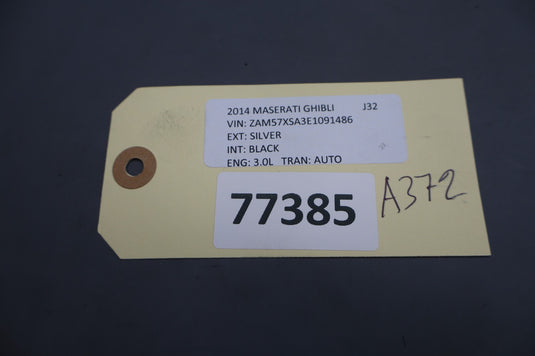 14-17 Maserati Ghibli Rear Left Driver Side Door Lock Latch Actuator Oem