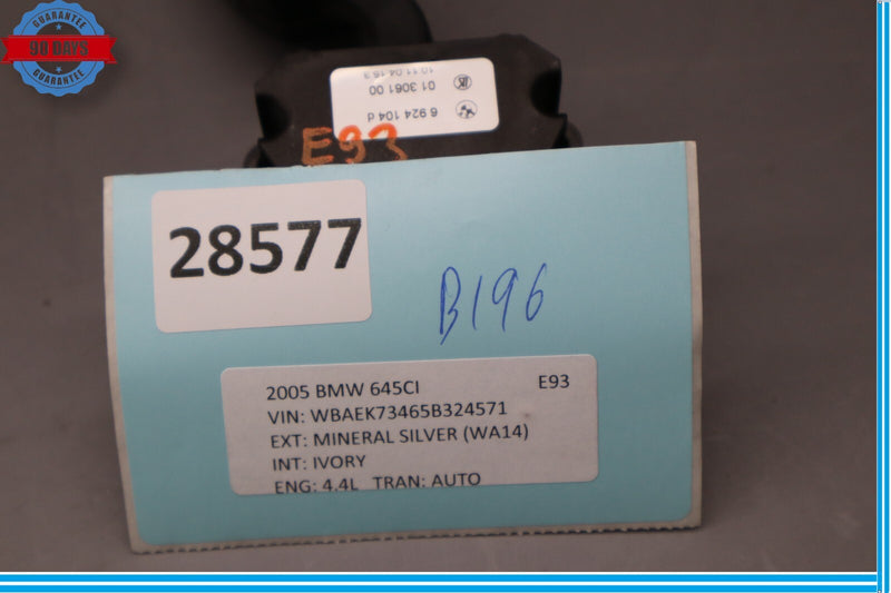 Load image into Gallery viewer, 04-10 BMW 645Ci 650i Steering Column Cruise Control Switch Oem
