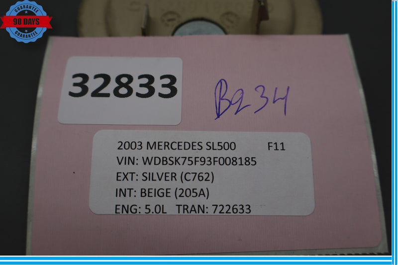 Load image into Gallery viewer, 03-06 Mercedes R230 SL500 SL600 Rear Right Passenger Centre Cover Trim Oem
