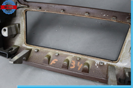 07-13 Mercedes W221 S550 S600 Center Console Rear AC Control Trim Bezel Wood Oem