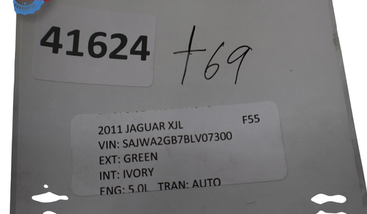 10-15 Jaguar XJL XJ Rear Right Side Lower C Pillar Trim Cover AW93F203A56AC Oem
