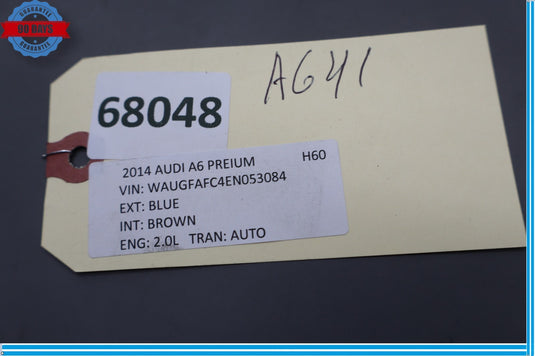 08-15 Audi A5 Quattro Front Right Side Dash Panel AC Heater Air Vent Grill Oem