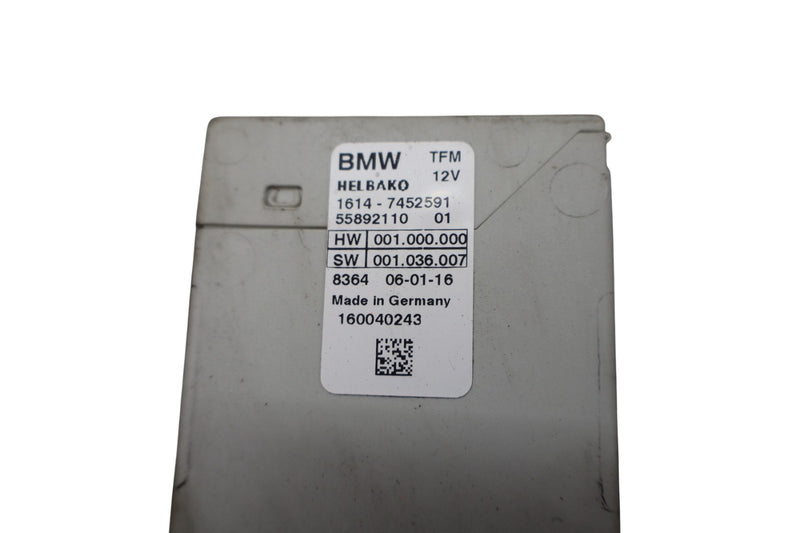 Load image into Gallery viewer, 14-21 BMW I3 I01 Hybrid Fuel Pump Tank Computer Control Module 7452591 Oem
