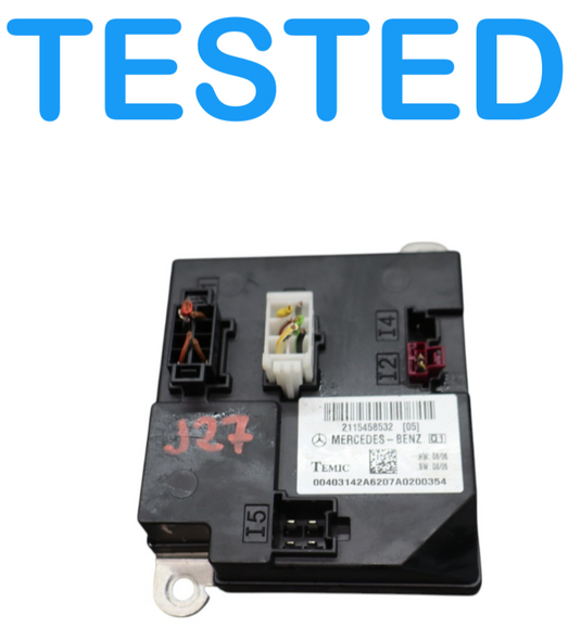 06-11 Mercedes W219 CLS550 CLS500 Body Control Module Unit A2115458532 Oem