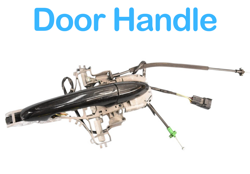 Load image into Gallery viewer, 10-19 Jaguar XJ XJL Front Left Driver Side Exterior Door Handle Keyless Go OEM
