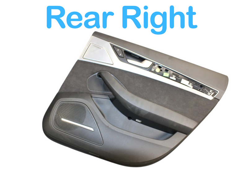Load image into Gallery viewer, 11-18 Audi A8 A8 Quattro Rear Right Passenger Side Interior Door Panel Oem
