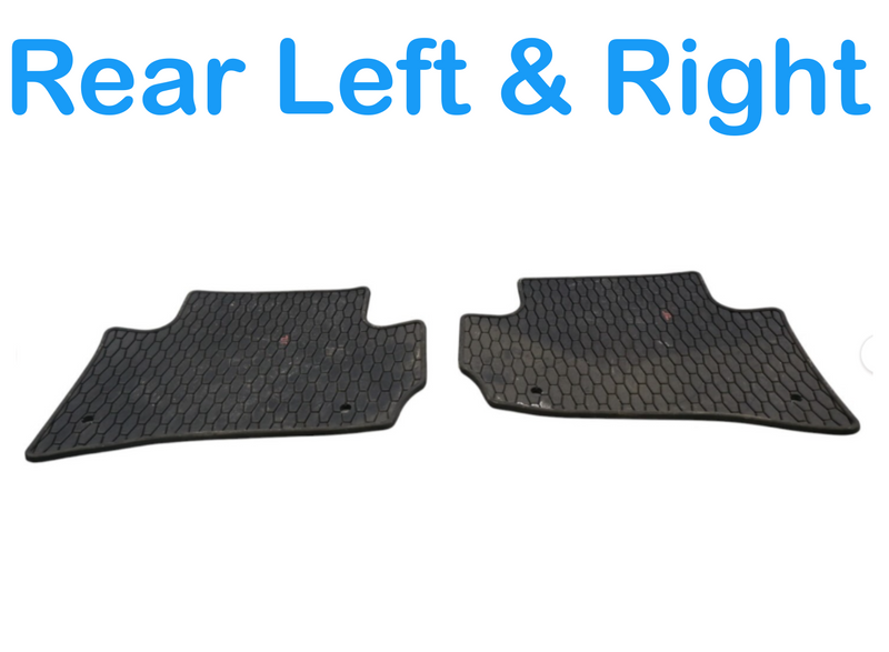 Load image into Gallery viewer, 17-20 Jaguar F-Pace Rear Left &amp; Right Floor Mat Carpet Cover HK8M130A88AA Oem

