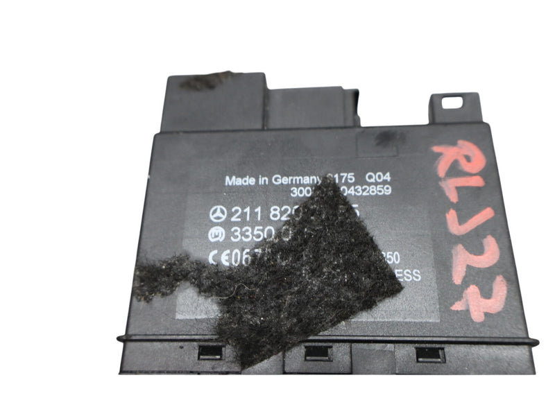Load image into Gallery viewer, 06-11 Mercedes W219 CLS550 CLS500 Rear Left Side Door Control Module Oem
