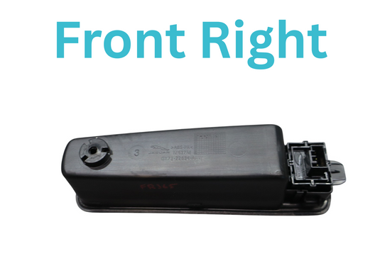 17-20 Jaguar XE Front Right Side Door Lock Switch W/ Storage Pocket Oem
