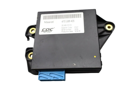 14-15 Maserati Quattroporte ECU Suspension Control Module Unit 670008403 Oem