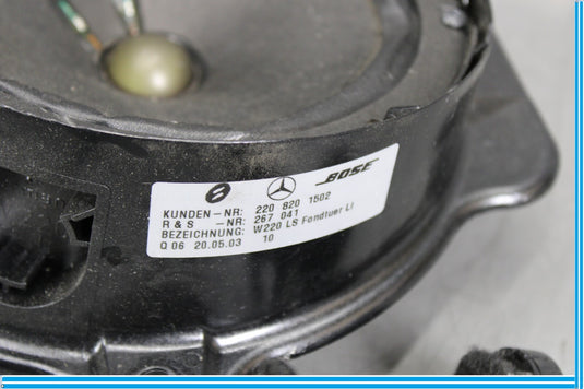 00-06 Mercedes S500 S600 Rear Left Side Bose Door Audio Sound Speaker Oem
