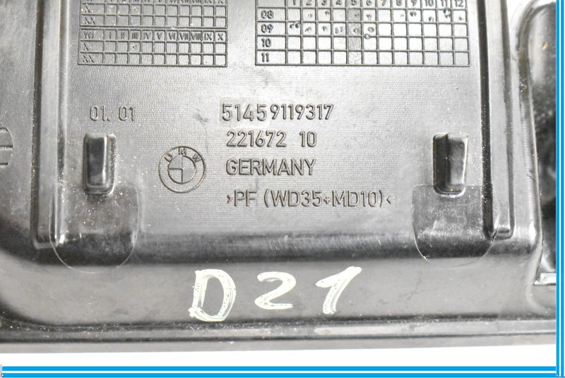 Load image into Gallery viewer, 09-15 BMW 750Li 750i F01 F02 Front Center Console Ashtray Insert 9119317 Oem
