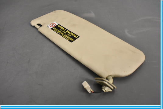 02-10 Lexus SC430 Right Side Upper Sunvisor Sun Visor W/ Vanity Mirror Oem