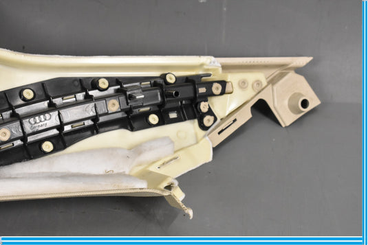 08-17 Audi A4 Wagon Rear Left Driver Side D Pillar Trim Cover Beige Oem