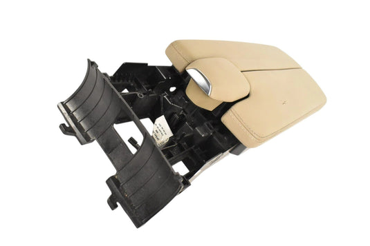 10-13 Mercedes W218 CLS550 Center Console Armrest Arm Rest Cover Beige Oem