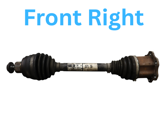 11-18 Audi A7 A8L Quattro Front Right Side CV Axle Shaft 4H0407271H Oem