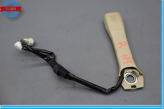 07-12 Lexus LS460 LS60h Front Right Passenger Side Seat Belt Buckle Black Oem