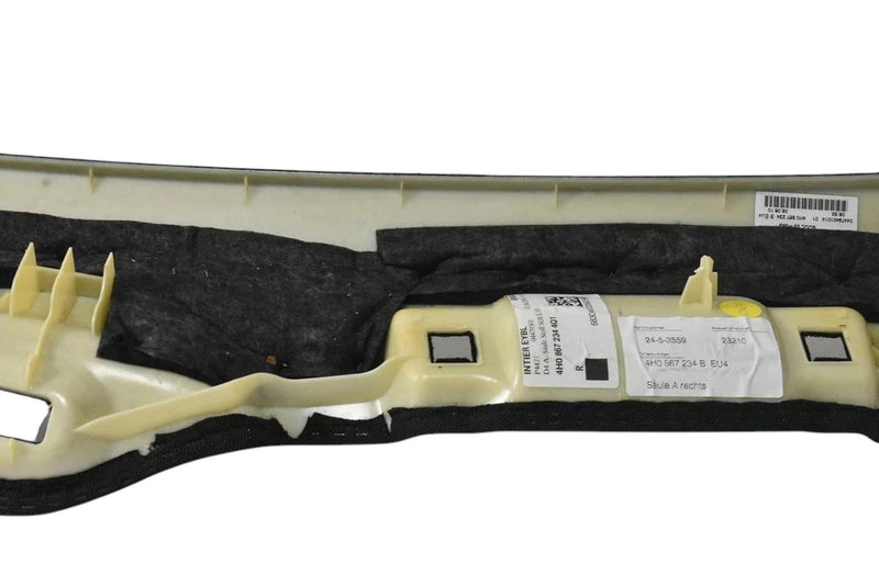 Load image into Gallery viewer, 11-18 Audi A8 Quattro Front Right A Pillar Windshield Cover Trim 4H0867234 Oem
