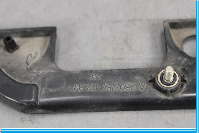 Load image into Gallery viewer, 03-12 Mercedes R230 SL550 SL500 Rear Trunk Deck Lid License Plate Trim Oem
