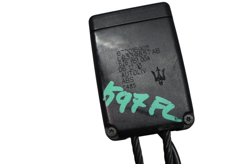 Load image into Gallery viewer, 14-22 Maserati Ghibli Front Left Driver Side Seat Belt Buckle 670016905 Oem

