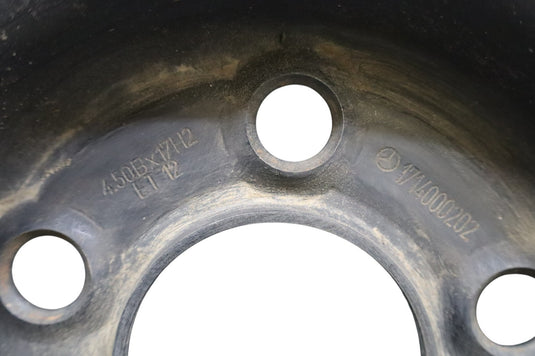 05-11 Mercedes R171 SLK280 SLK350 Emergency Spare Tire Wheel 17'' Oem
