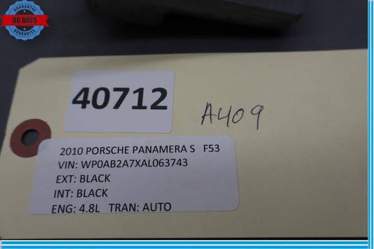 10-16 Porsche Panamera Front Right Passenger Seat Occupant Sensor Module Oem