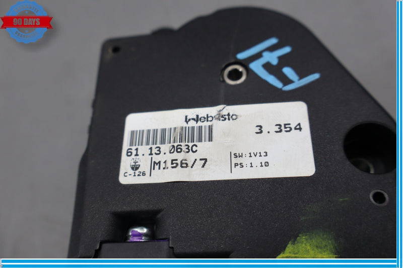 Load image into Gallery viewer, 14-17 Maserati Ghibli S Sunroof Sun Roof Motor Regulator 673000063 Oem
