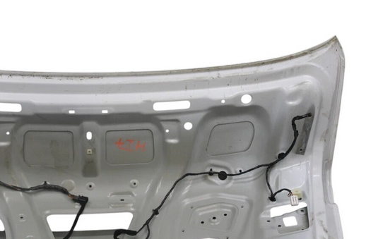 15-16 Hyundai Genesis Rear Trunk Lid Deck Shell Panel White 69200-B1020 OEM