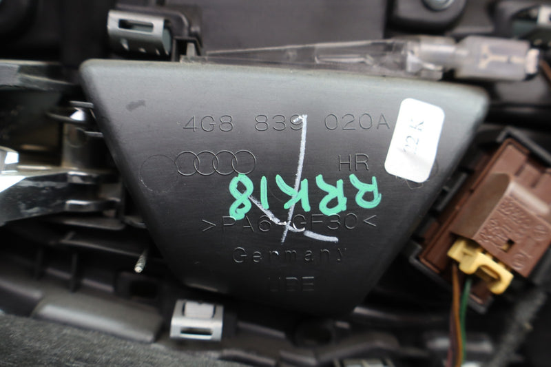 Load image into Gallery viewer, 12-18 Audi A7 Quattro Rear Right Passenger Side Interior Door Panel Cover Oem
