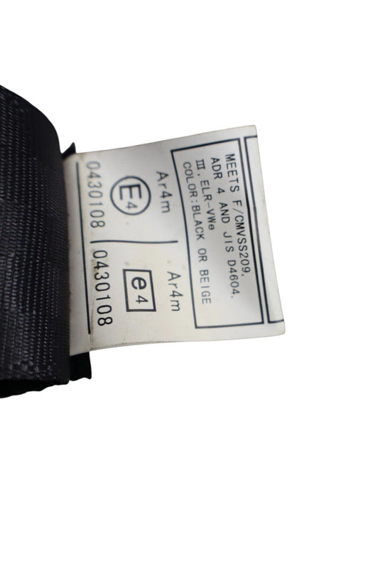 02-08 Lexus SC430 LS430 Rear Left Seat Belt Retractor Black 7336024081C0 Oem