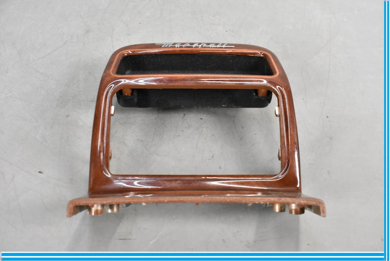 Load image into Gallery viewer, 04-08 Maserati Quattroporte Console Wood Grain Trim Cover Bezel Oem
