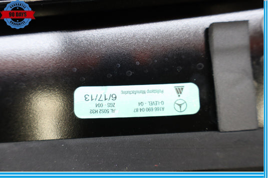 13-19 Mercedes X166 GL550 GLS550 Rear Right Side Door Window Molding Oem