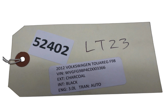 11-17 Volkswagen Touareg Rear Right Trunk Quarter Cover Trim Panel 7P6867038 Oem