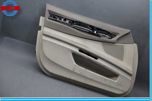 09-15 BMW 740Li 750i Front Left Driver Side Interior Door Panel Assembly Oem