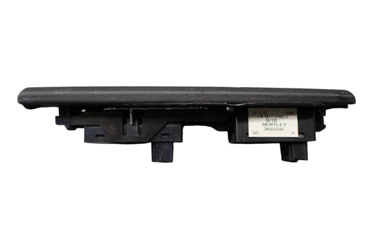06-12 Bentley Continental Flying Spur Rear Right Window Switch W/ Trim Black OEM