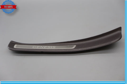 15-16 Hyundai Genesis Rear Left Driver Side Door Sill Scuff Plate Trim Oem