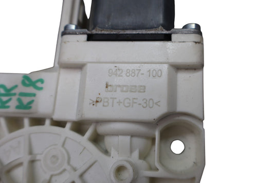 12-18 Audi A7 Quattro S7 Rear Right Passenger Door Window Regulator Motor Oem