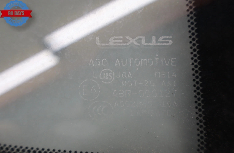 Load image into Gallery viewer, 07-17 Lexus LS460 Rear Right Passenger Side Door Quarter Window Auto Glass Oem
