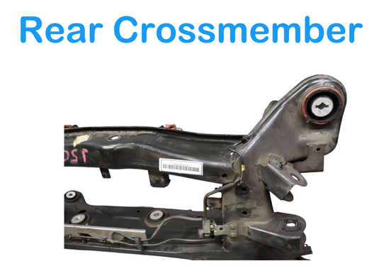 14-17 Maserati Ghibli Rear Crossmember K Frame Suspension Cradle 6700376330 Oem
